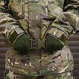 Тактичний каремат П'ятиточка односекційний (37x30 см) Оксфорд600D Мультикам для Військових Kiborg П-1, фото 8