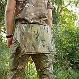 Каремат-сидушка польовий EVA (33*25см) Kiborg М Кордура мультикам Наповнювач: 2-шаровий EVA, фото 6