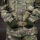 Армійський каремат П'ятиточка односекційний (37 х 30 см) Kiborg П-1 Оксфорд600D Піксель, фото 9