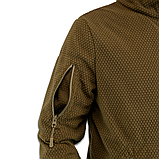 Флісова кофта Militex Windblock Tactical Coyote mod. 5, фото 3