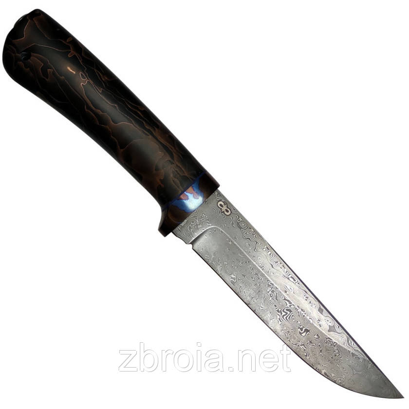 Ніж АиР Лисиця (композит Raffir чорний) ZDI-1016