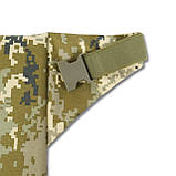 Каремат-сидушка (39*30 см) для військових Оксфорд 600D З подвійним Наповнювачем EVA Kiborg XL Піксель, фото 4