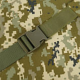 Каремат-сидушка (39*30 см) для військових Оксфорд 600D З подвійним Наповнювачем EVA Kiborg XL Піксель, фото 5