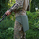 Тактичний каремат-сидушка Kiborg XL Оксфорд Олива, фото 8