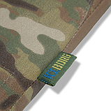 Тактичний Каремат-сидушка Kiborg 20mm Cordura Мультикам Каремат під балістичний пакет, фото 5
