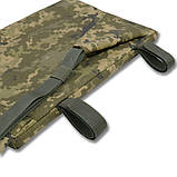 Каремат-сидушка піксель(36х27х2см ) Kiborg 20mm Cordura  Каремат під балістичний пакет, фото 4