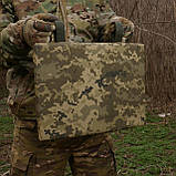 Каремат-сидушка піксель(36х27х2см ) Kiborg 20mm Cordura  Каремат під балістичний пакет, фото 9