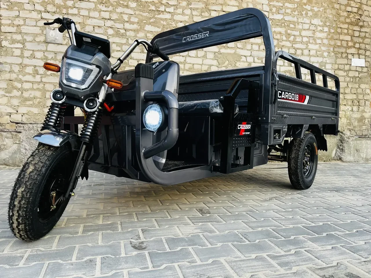 Електротрицикл вантажний Crosser CARGO 18 72V/58Ah/1500W 2025, фото 1
