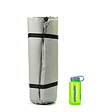 Самонадувний двомісний килим(198х130х5см) Сірий Pinguin Nomad 50 Double, фото 2