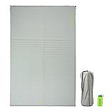 Самонадувний двомісний килим(198х130х5см) Сірий Pinguin Nomad 50 Double, фото 4