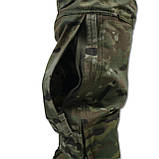 Тактичні бойові штани з наколінниками G4 Мультикам, фото 5
