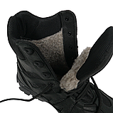 Зимові Берці Undolini Чорні (хутро) 42р | Військові берці з підошвою Energy Витримують до -20, фото 5