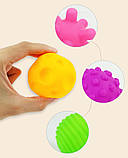 Тактильний набір Масажні кульки (6 шт) від Obetty, фото 8