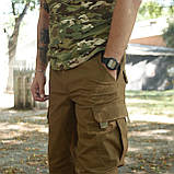 Тактичні койот штани Kiborg Tactic Gen.1 + 6 функціональних кишень | Матеріал Ріп-стоп (S), фото 7