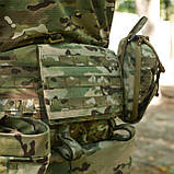 Пояс РПС Militex R-3 GEN.2 Cordura original USA Multicam (M) з балістичним пакетом 2 клас захисту Militex, фото 9
