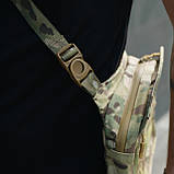 Тактична сумка через плече Tactic City Bag Militex Cordura® 1000D | Мультикам, фото 8