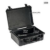 Ударостійкий кейс | Кейс Peli 1520, фото 2