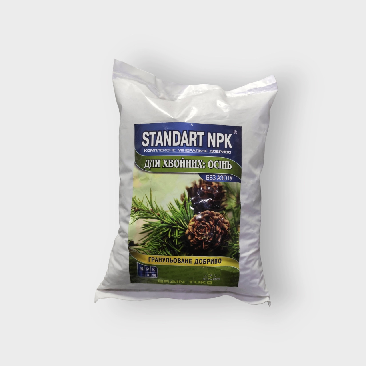 Добриво "Стандарт НПК" гранула КМД для Хвойних Осінь 3 кг.