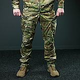 Анатомічний літній костюм Twill куртка(вітровка) + штани Мультикам для повсякденного носіння (3XL), фото 7