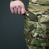 Анатомічний літній костюм Twill куртка(вітровка) + штани Мультикам для повсякденного носіння (3XL), фото 9
