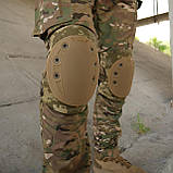 Універсальні наколінники Швидкого скидання Kiborg Піксель з Гнучкою накладкою та  Італійською фурнітурою, фото 10