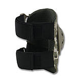 Налокітники з швидким Скиданням Kiborg (Піксель) Оксфорд 600D + 3D сітка + Наповнювач що не вбирає вологу, фото 2