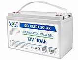 Комплект Volt Polska SINUS PRO 850 E PLUS 12/230V 500/850W + Акумулятор GEL 12V 110 Ah, фото 5