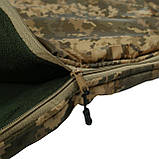 Спальний мішок з капюшоном 2,100х0,750 фліс піксель, фото 4