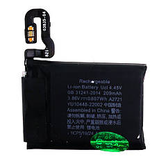 Аккумулятор Apple Watch SE 2 40 мм A2721 GPS 209 mAh (оригінал Китай OCA Pro)