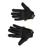 Штурмові Захисні Рукавички Тактичні Mechanix MX-61 Олива / Пара Армійських Рукавичок Хакі, фото 3