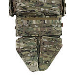 Бронежилет Militex M з балістичним пакетом Militex 2 клас захисту Cordura original USA Мультикам, фото 6