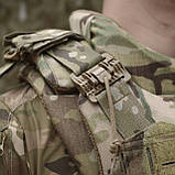 Бронежилет Militex M з балістичним пакетом Militex 2 клас захисту Cordura original USA Мультикам, фото 10