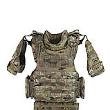 Бронежилет XL з балістичним пакетом Militex 1 клас захисту Мультикам, фото 2
