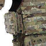 Бронежилет M з балістичним пакетом Militex 1 клас захисту Мультикам, фото 6