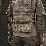 Бронежилет XL з балістичним пакетом Militex 1 клас захисту Мультикам, фото 10