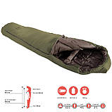 Спальний мішок Grand Canyon Fairbanks 205 -4°C Capulet Olive Left (340021), фото 3