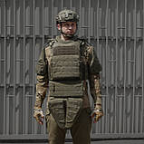 Бронежилет M з балістичним пакетом Militex 2 клас захисту Хакі, фото 6