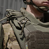 Бронежилет XL з балістичним пакетом Militex 2 клас захисту Хакі, фото 7