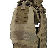 Бронежилет M з балістичним пакетом Militex 2 клас захисту Койот, фото 3
