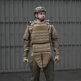 Бронежилет XL з балістичним пакетом Militex 2 клас захисту Койот, фото 6