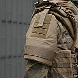 Бронежилет XL з балістичним пакетом Militex 2 клас захисту Койот, фото 9