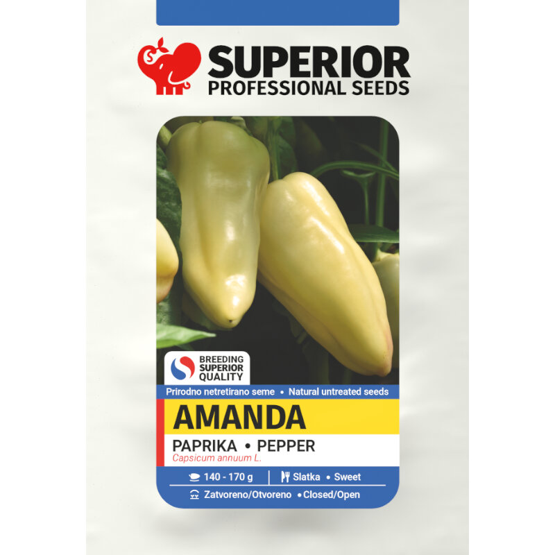 Насіння перець Аманда 5г Superior (вагова)