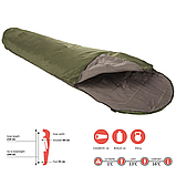 Спальный мешок Grand Canyon Whistler 190 13°C Capulet Olive Left (340018), фото 3