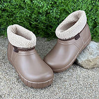 Жіночі чоботи пінові утеплені Е-001043-2 Бежеві