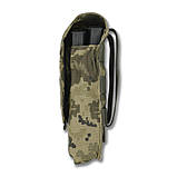 Підсумок під 2 Магазини Kiborg (Піксель) Кріплення до системи MOLLE + Матеріал Cordura 1000D з IRR покриттям, фото 5