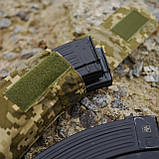 Підсумок під 2 Магазини Kiborg (Піксель) Кріплення до системи MOLLE + Матеріал Cordura 1000D з IRR покриттям, фото 8