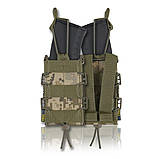 Універсальний підсумок піксель під один магазин Kiborg М-1 з пластиковими бічними вставками + IRR-покриттям, фото 3