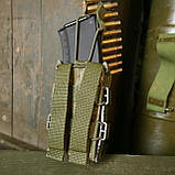 Універсальний підсумок піксель під один магазин Kiborg М-1 з пластиковими бічними вставками + IRR-покриттям, фото 8