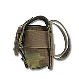 Підсумок мультикам під 2 гранати Kiborg Матеріал Cordura 1000D + Система кріплення MOLLE, фото 4