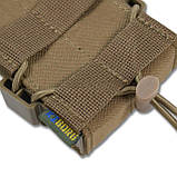 Посилений жорсткий підсумок Койот KIBORG GU Single Mag Pouch з IRR-покриттям, фото 9